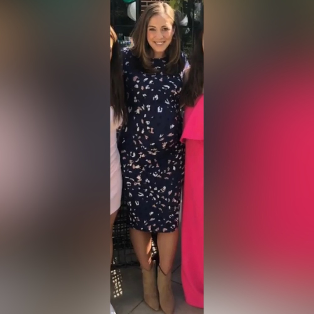 Maternity dress- worn once to baby shower!